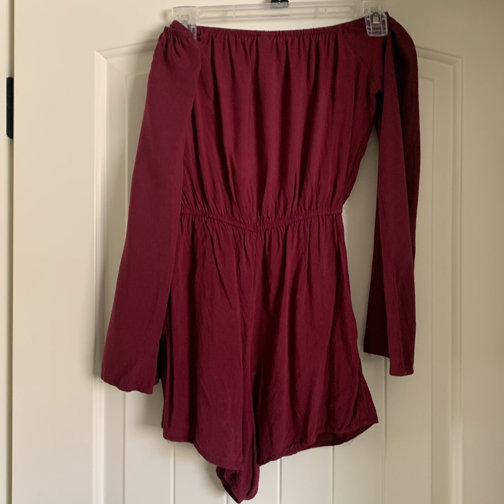 Burgandy Xhilaration XS romper - Picture 1 of 3